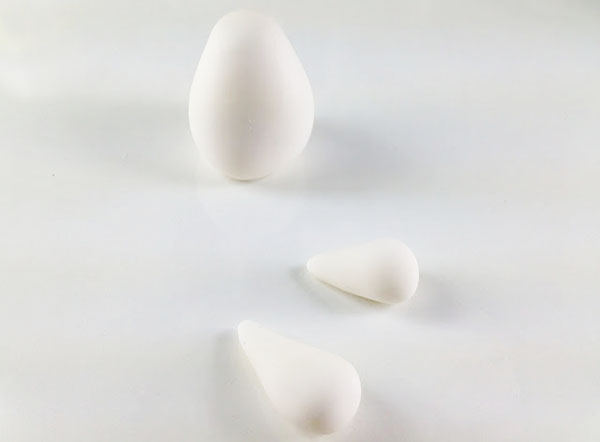 Заготовки з мастики для ліплення пасхального кролика