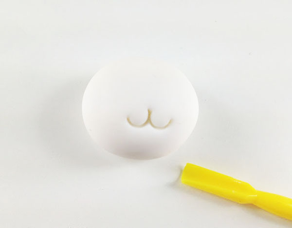 Мордочка кролика з мастики