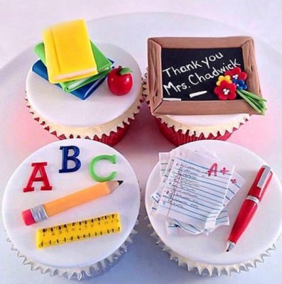 Капкейки для первоклассников